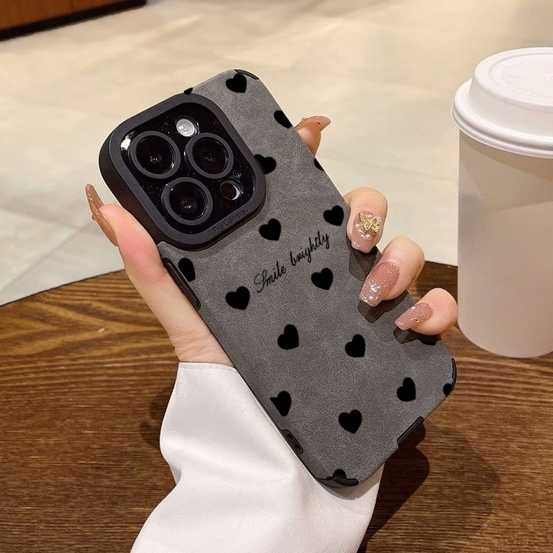Phone Cases Leather - Nowe Luksusowe Czarne Etui na Telefon