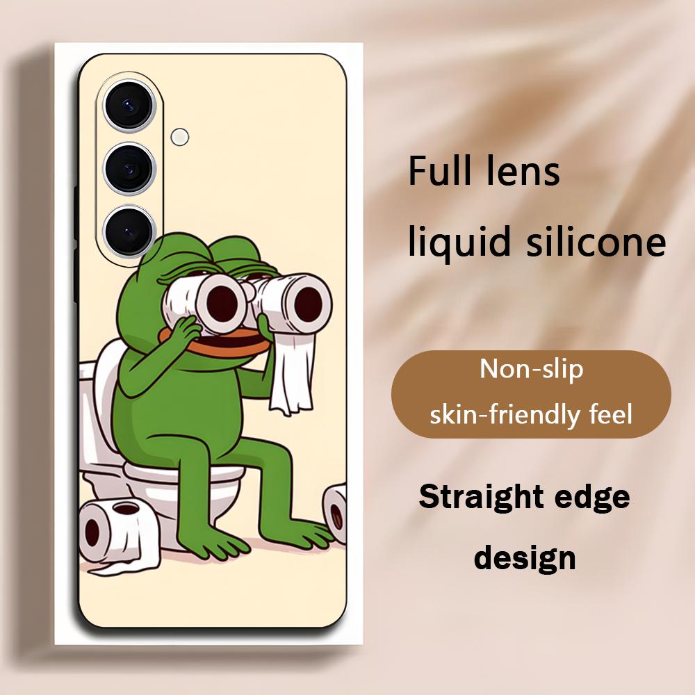 Phone Cases Samsung Galaxy - Smutny Żabka Pepe Rysunek Fajne Etui