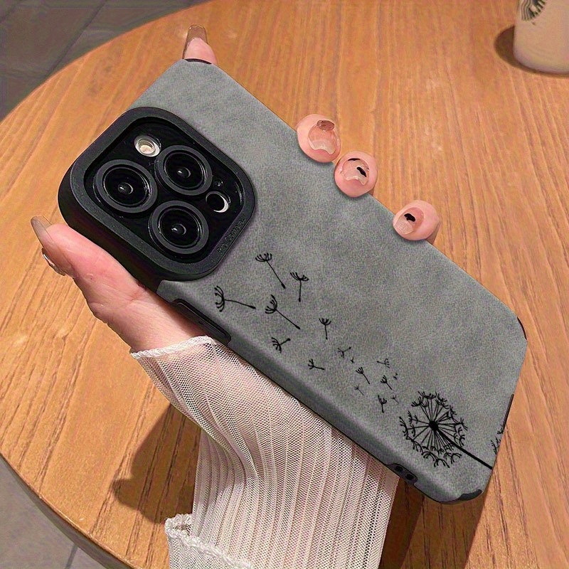Phone Cases Leather - Modne silikonowe etui na iPhone'a 17