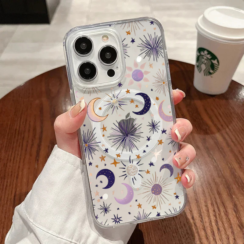 Phone Cases Magnetic - Romantyczne etui na telefon z motywem