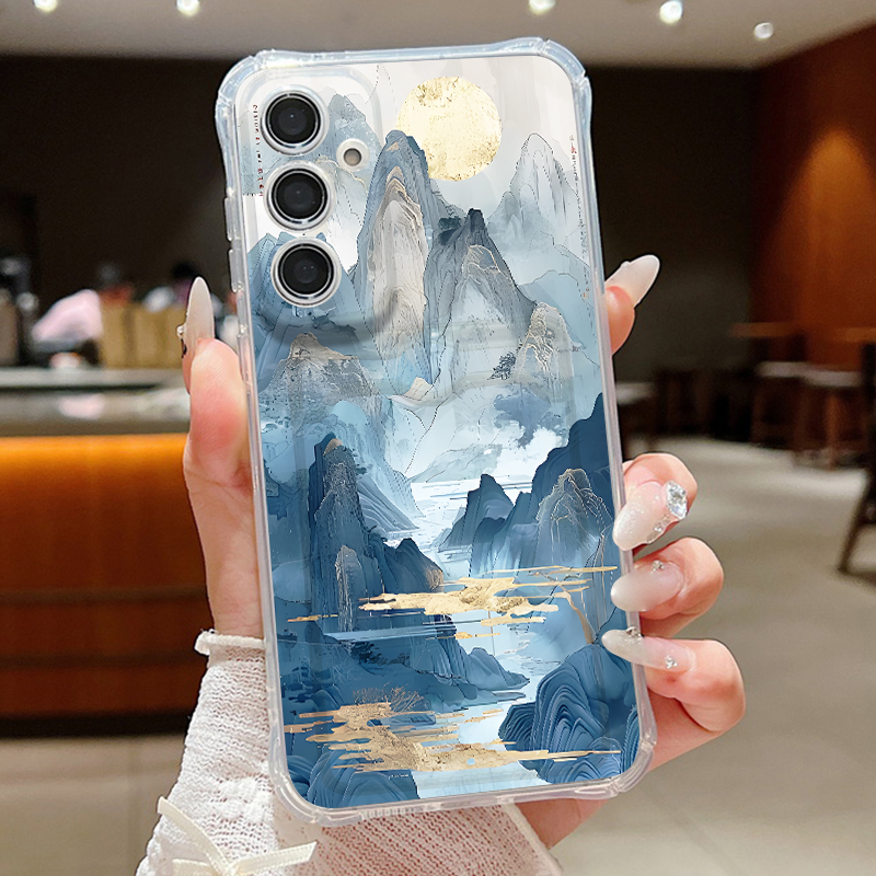 Phone Cases With Wallet - Etui na telefon z motywem górskiego