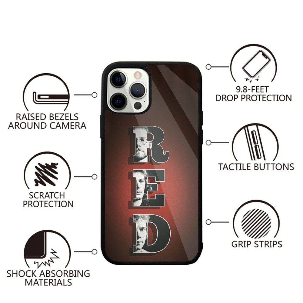 Czerwone etui na telefon C-Cri – Phone Cases Pinterest recenzja i cena