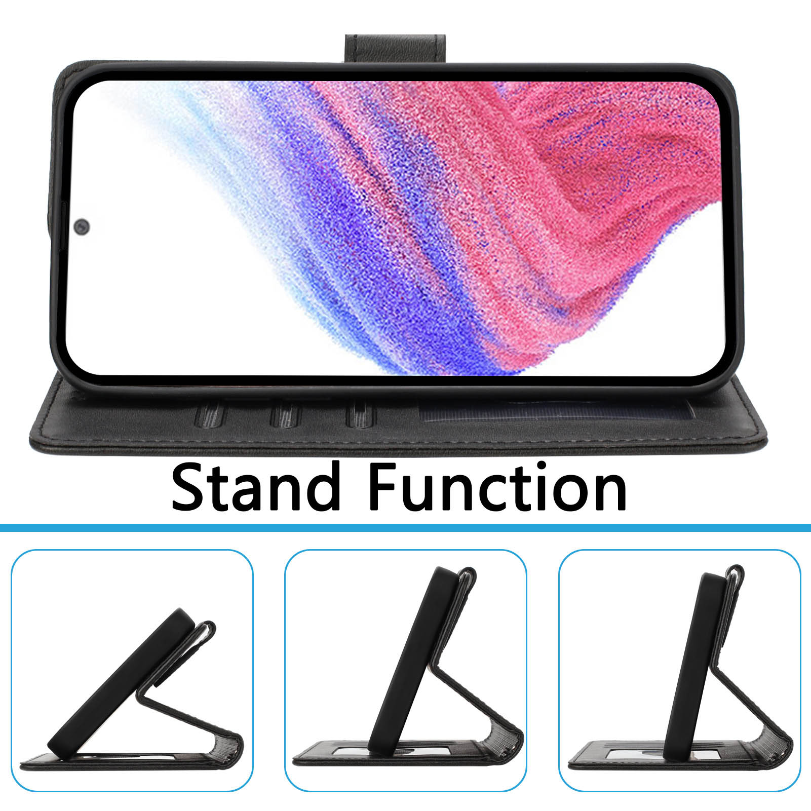 Etui z klapką, skórzane, do Sa – Phone Cases With Wallet On Back recenzja i cena