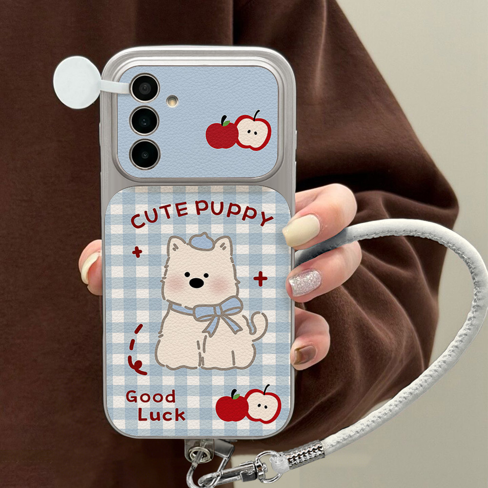 Etui na telefon z niebieskim w – Phone Cases Leather recenzja i cena