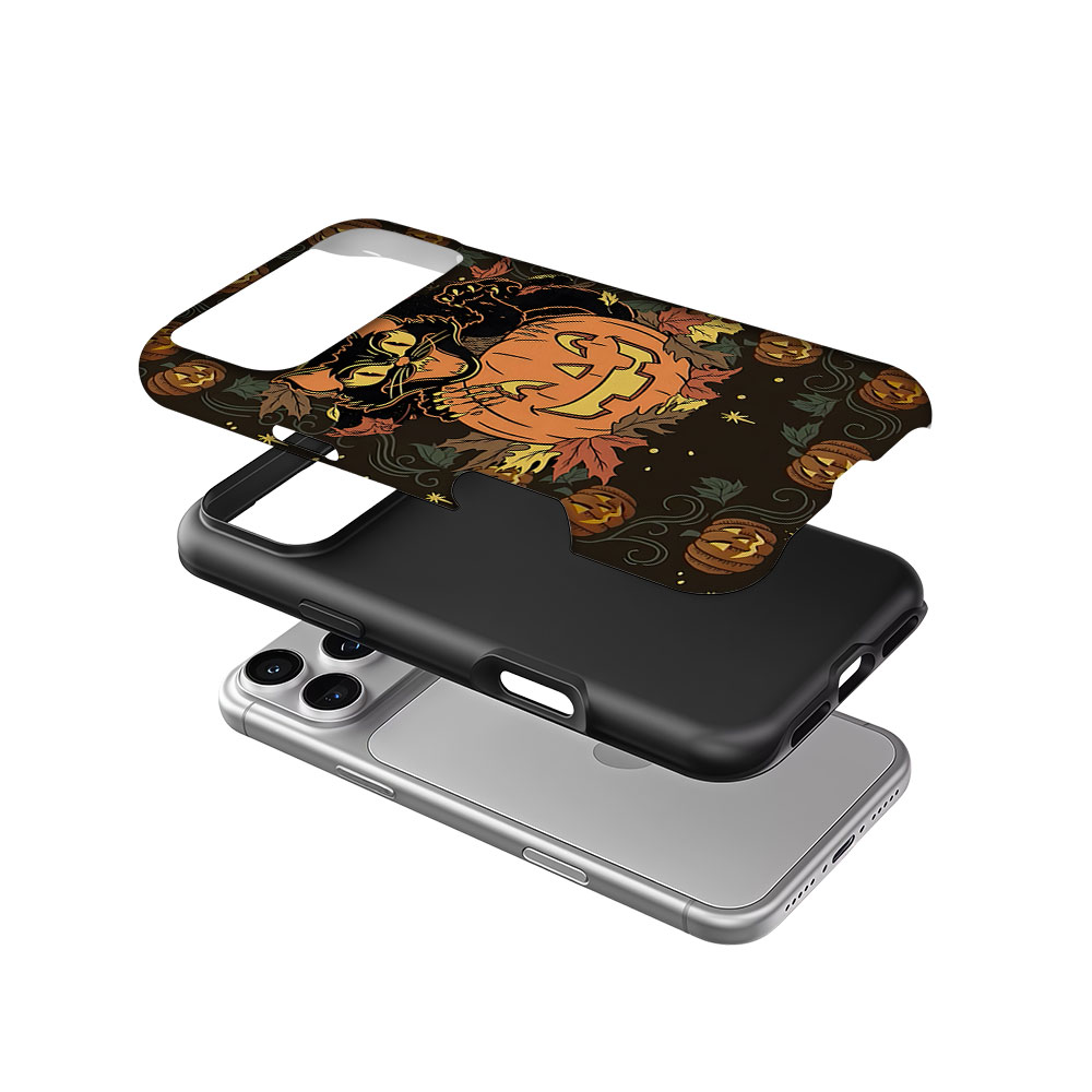 Vintage Halloweenowy Kot na Ma – Phone Cases Magnetic recenzja i cena