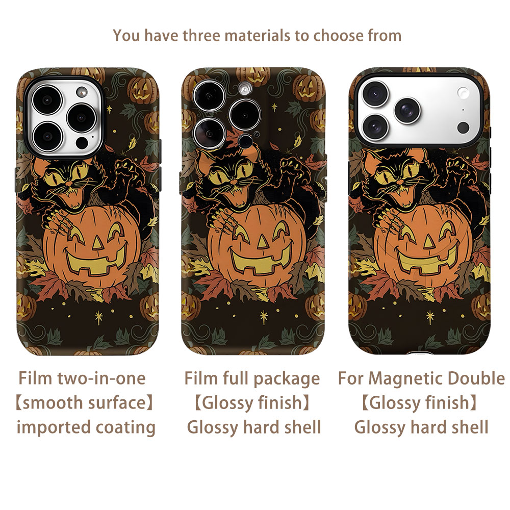 Vintage Halloweenowy Kot na Ma – Phone Cases Magnetic recenzja i cena