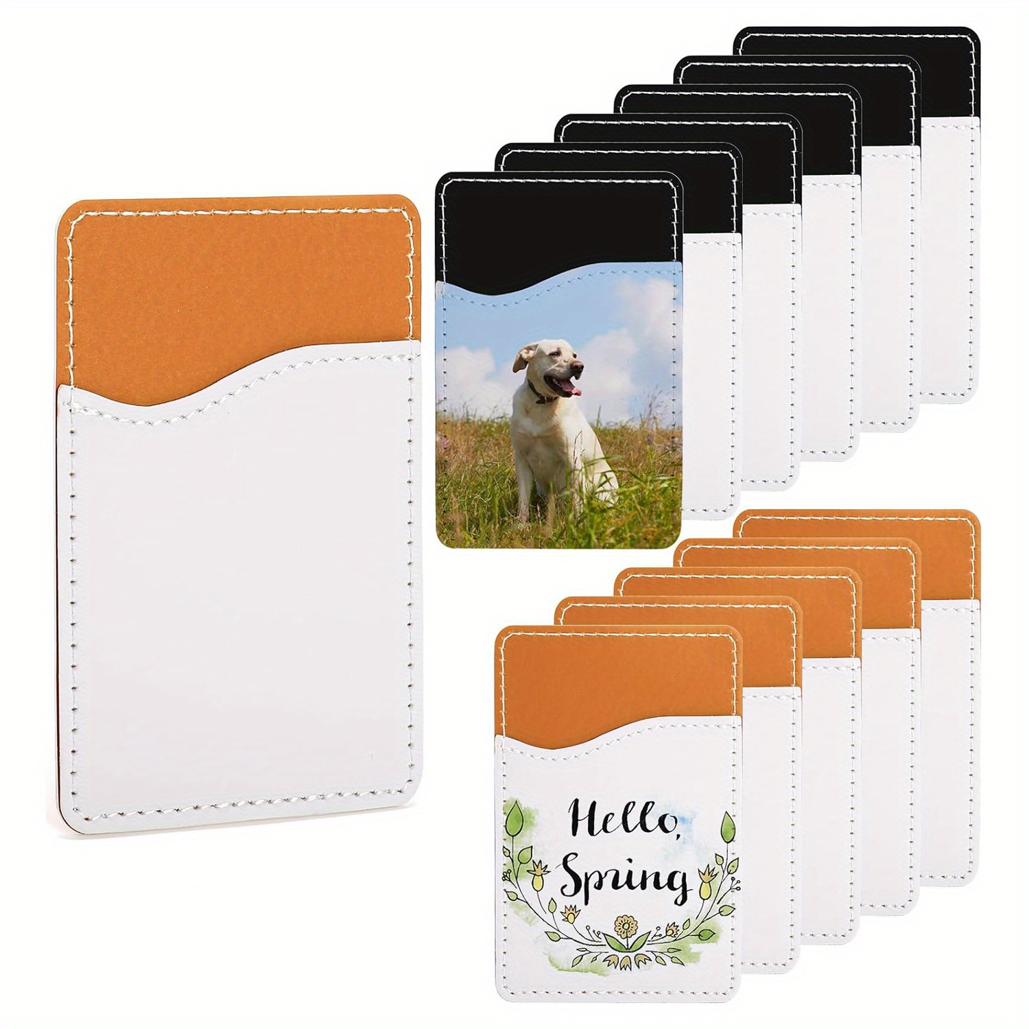 5/10 sztuk półfabrykatów subli – Phone Cases With Wallet On Back recenzja i cena