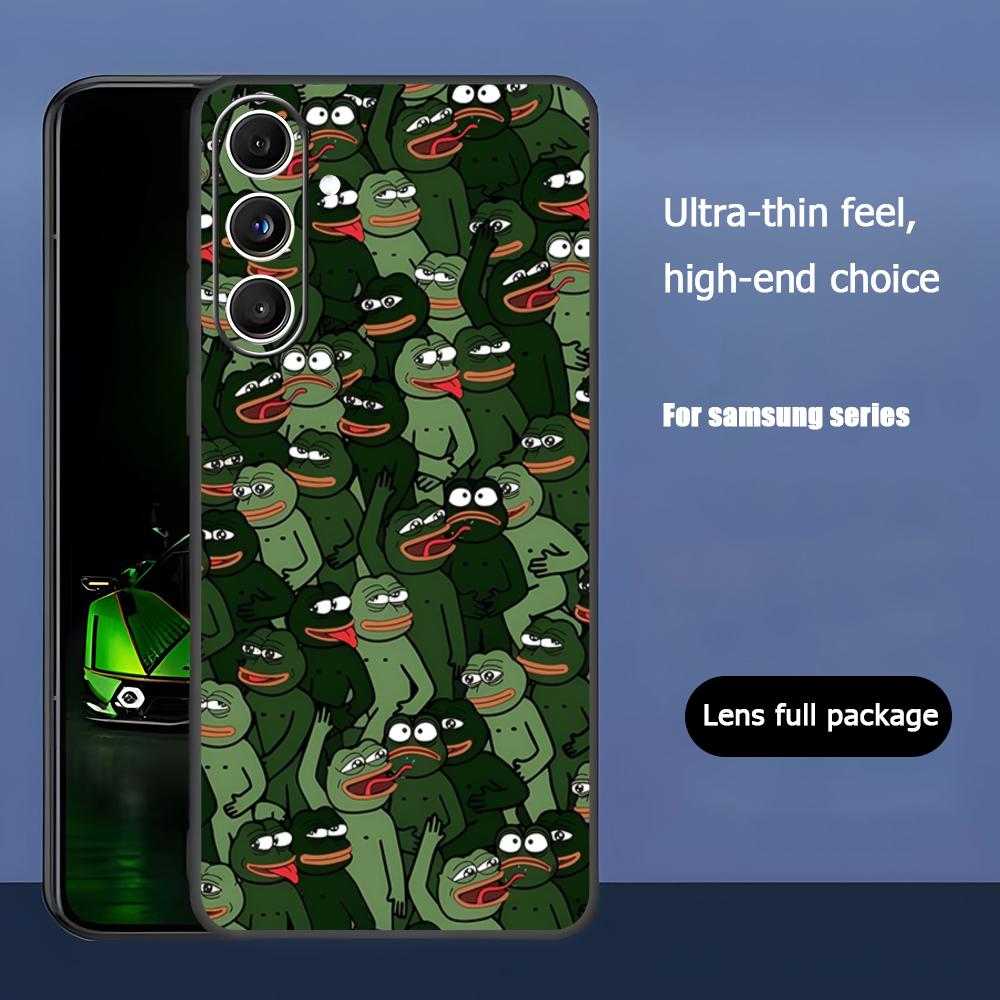 Smutny Żabka Pepe Rysunek Fajn – Phone Cases Samsung Galaxy recenzja i cena