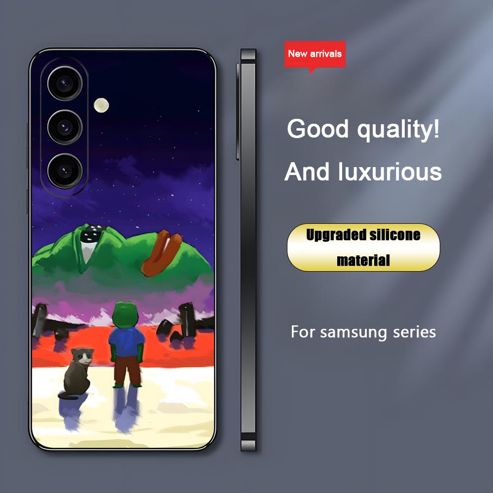 Smutny Żabka Pepe Rysunek Fajn – Phone Cases Samsung Galaxy recenzja i cena
