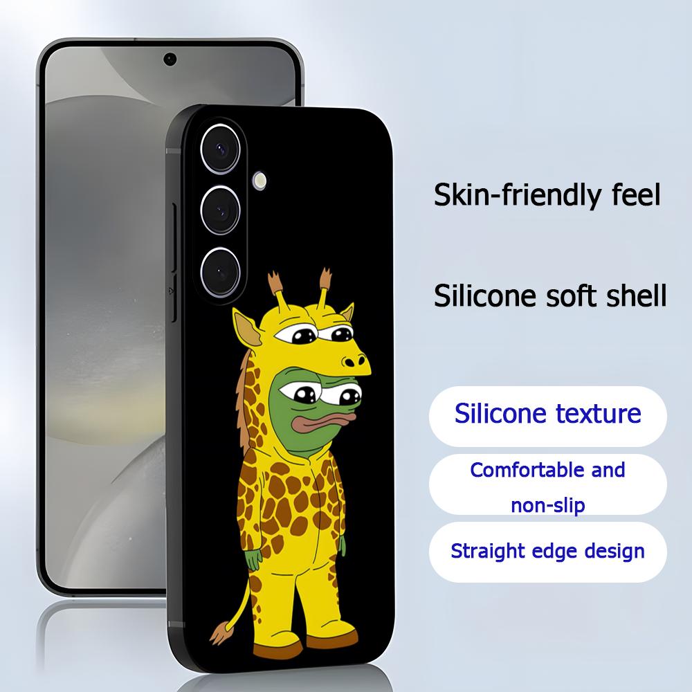 Smutny Żabka Pepe Rysunek Fajn – Phone Cases Samsung Galaxy recenzja i cena