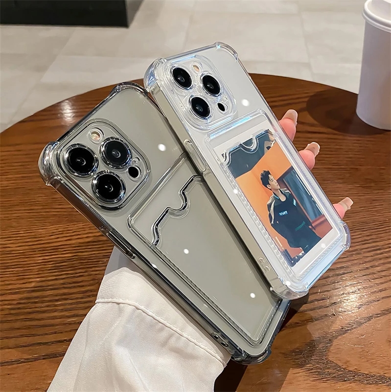 Przezroczyste etui na telefon  – Phone Cases With Wallet On Back recenzja i cena