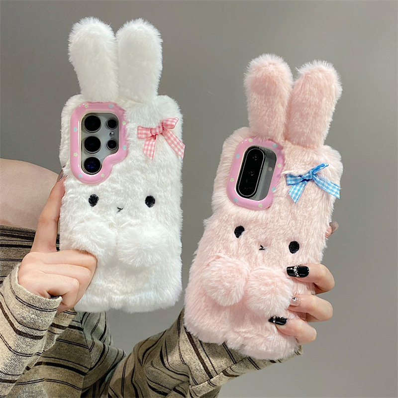Koren 3D Cartoon Bowknot Rabbi – Phone Cases Samsung Galaxy recenzja i cena