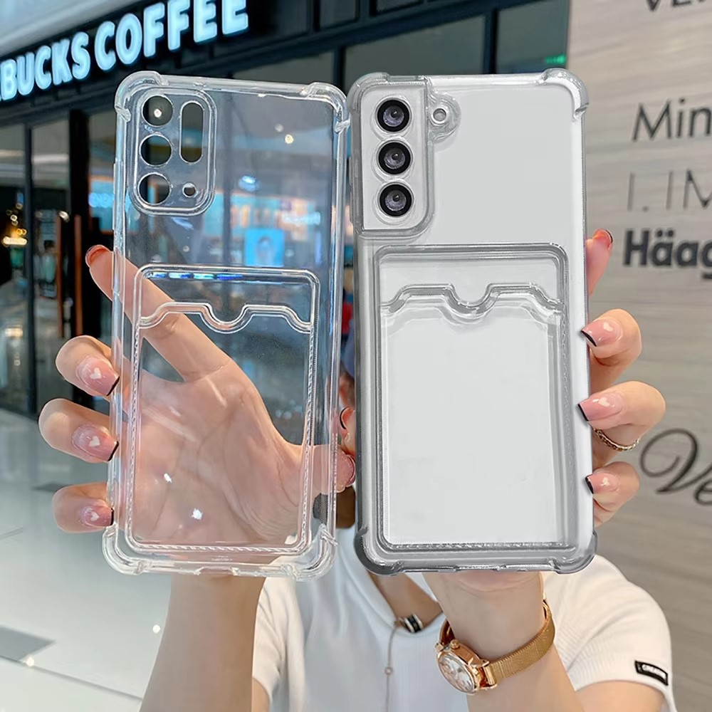 Przezroczyste silikonowe etui  – Phone Cases That Hold Cards recenzja i cena