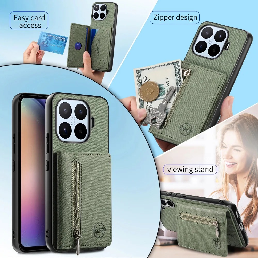 Etui Skórzane z Klapką na Kart – Phone Cases With Wallet On Back recenzja i cena